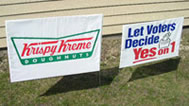 Poly Bag Sign